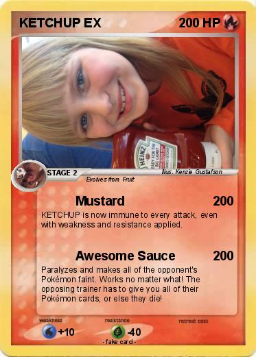 Pokemon KETCHUP EX