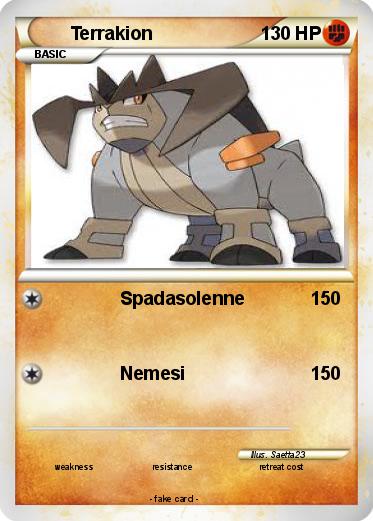 Pokemon Terrakion