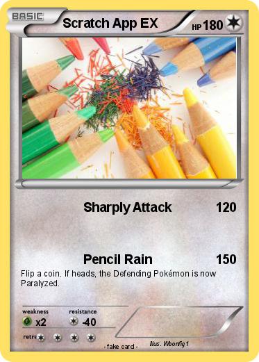 Pokemon Scratch App EX