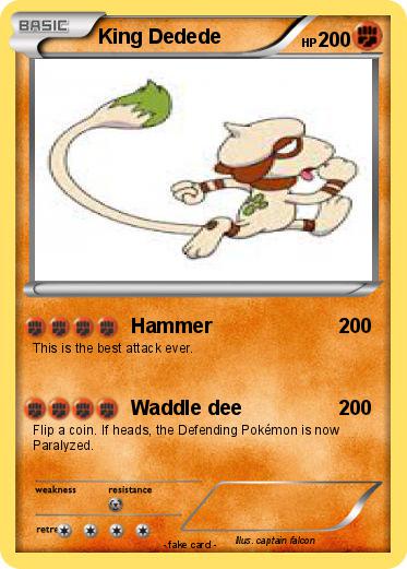 Pokemon King Dedede