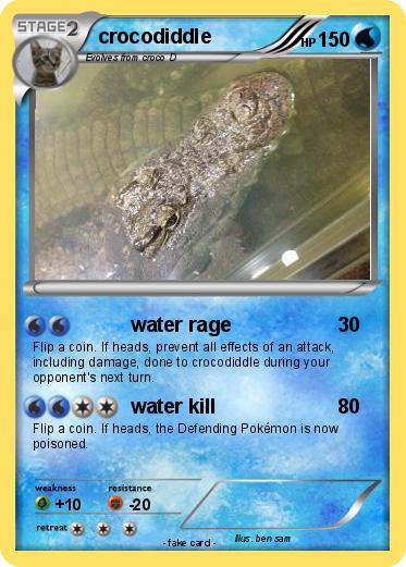 Pokemon crocodiddle