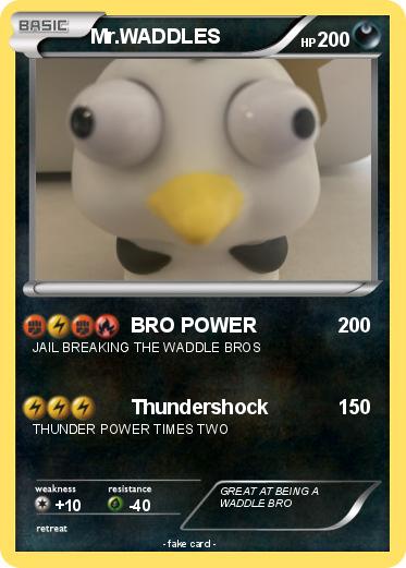 Pokemon Mr.WADDLES