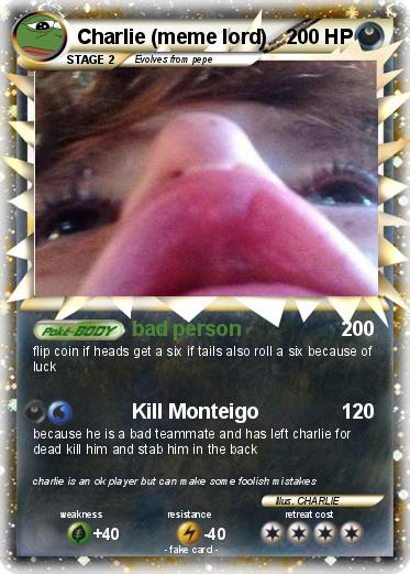 Pokemon Charlie (meme lord)