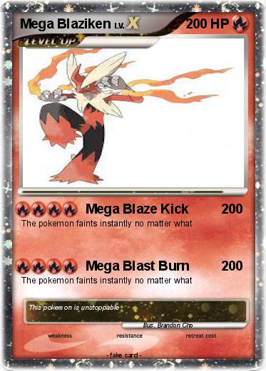 Pokemon Mega Blaziken