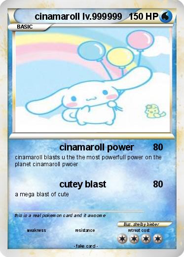 Pokemon cinamaroll lv.999999
