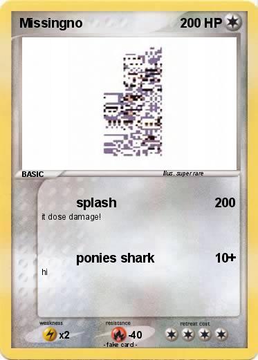 Pokemon Missingno