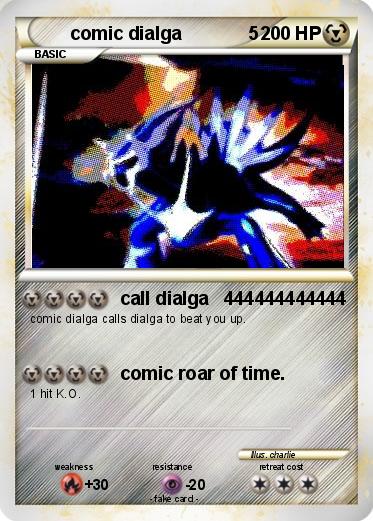 Pokemon comic dialga             5
