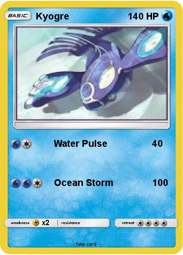 Pokemon Kyogre
