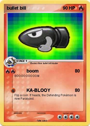 Pokemon bullet bill