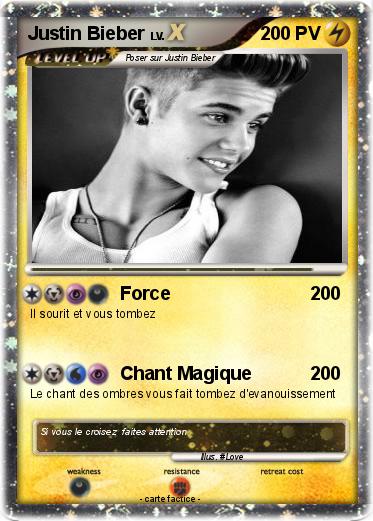 Pokemon Justin Bieber