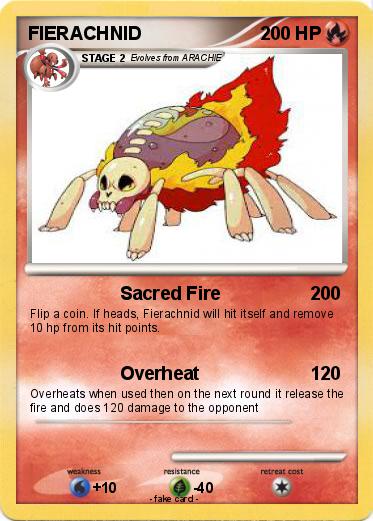 Pokemon FIERACHNID