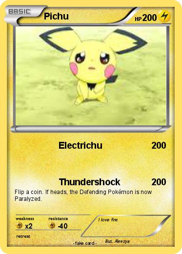 Pokemon Pichu