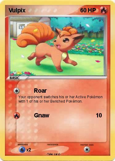 Pokemon Vulpix