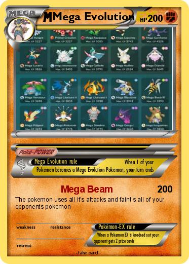 Pokemon Mega Evolution