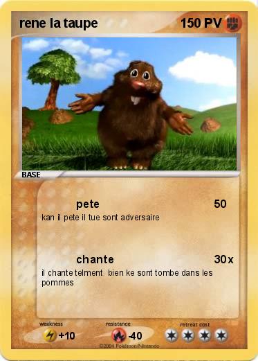 Pokemon rene la taupe 