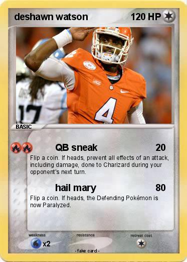 Pokemon deshawn watson
