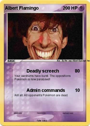 Pokemon Albert Flamingo