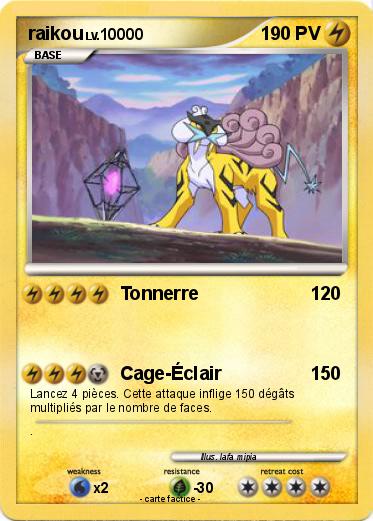 Pokemon raikou