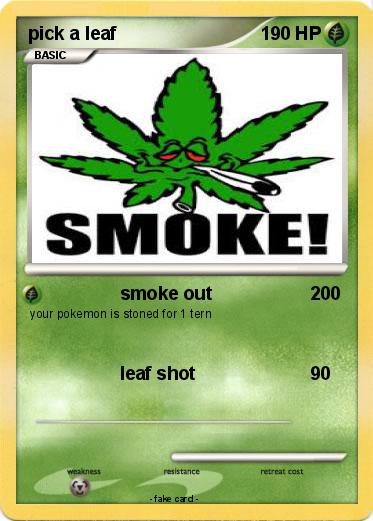 Pokemon pick a leaf