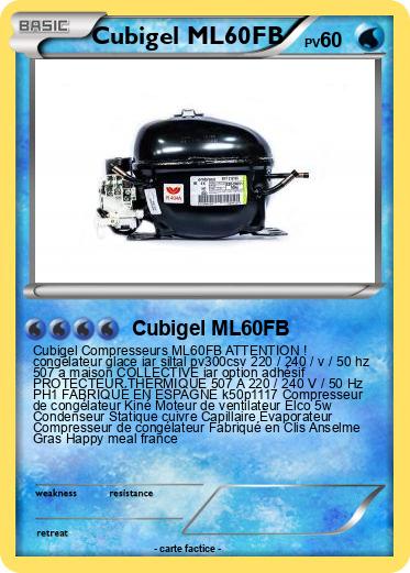 Pokemon Cubigel ML60FB