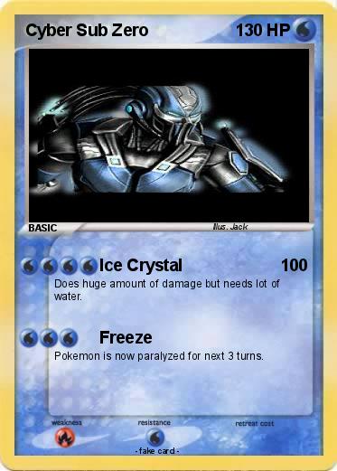 Pokemon Cyber Sub Zero