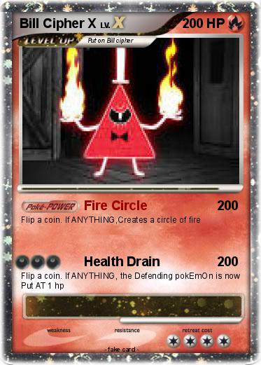 Pokemon Bill Cipher X