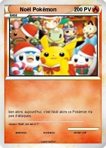 Pokemon Noël Pokémon