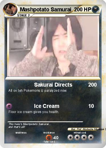 Pokemon Mashpotato Samurai