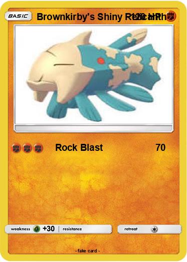 Pokemon Brownkirby's Shiny Relicanth