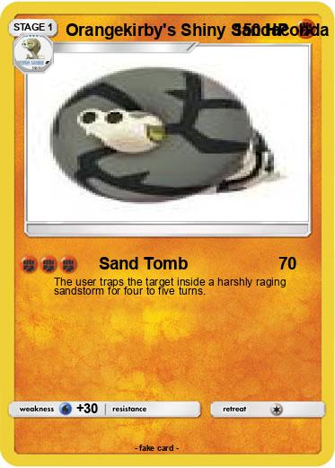 Pokemon Orangekirby's Shiny Sandaconda