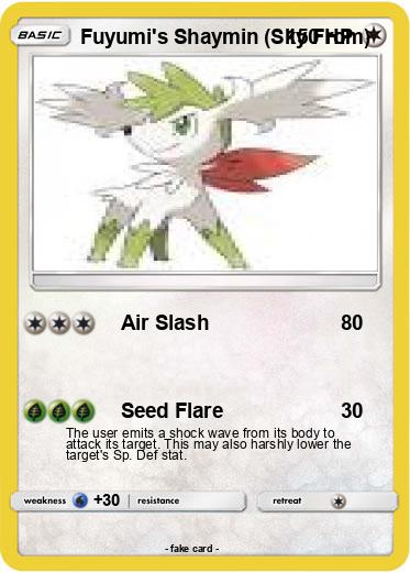 Pokemon Fuyumi's Shaymin (Sky From)