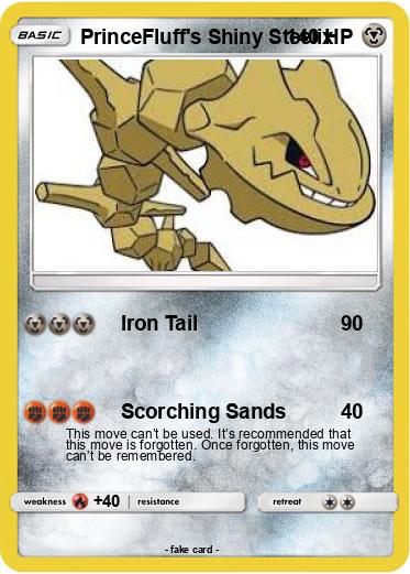 Pokemon PrinceFluff's Shiny Steelix