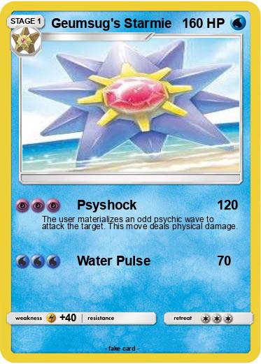 Pokemon Geumsug's Starmie