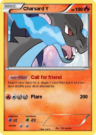 Pokemon Charsard Y