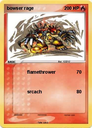Pokemon bowser rage