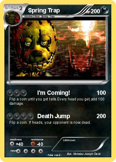 Pokemon Spring Trap
