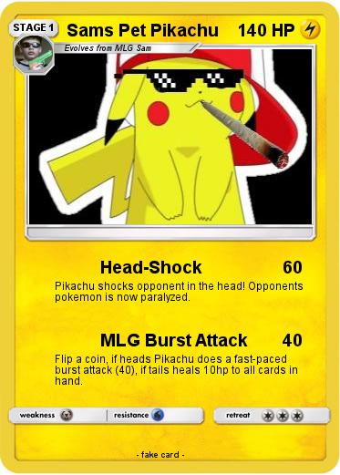 Pokemon Sams Pet Pikachu