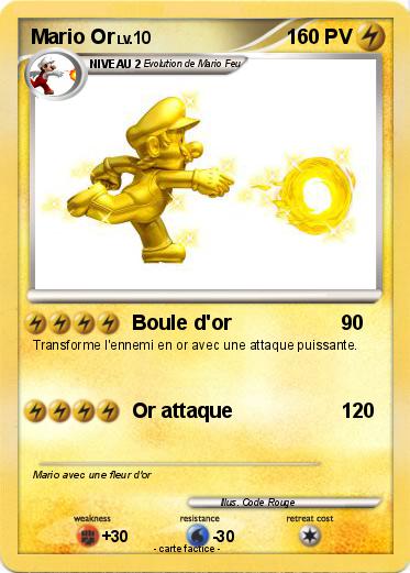 Pokemon Mario Or