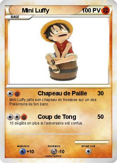 Pokemon Mini Luffy