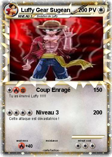 Pokemon Luffy Gear Sugean
