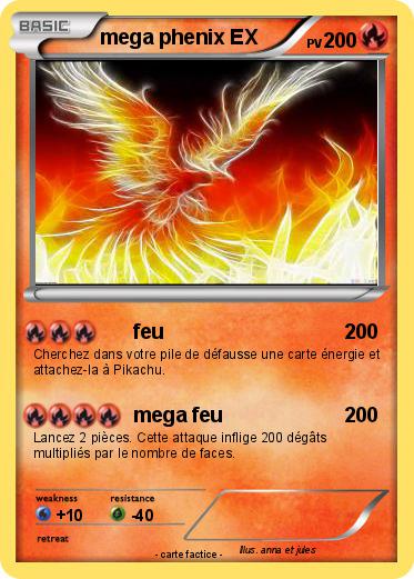 Pokemon mega phenix EX