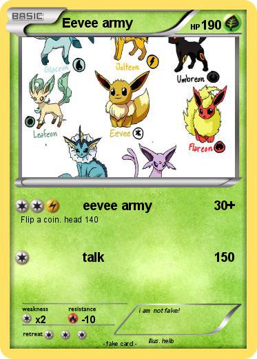 Pokemon Eevee army