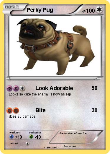 Pokemon Perky Pug