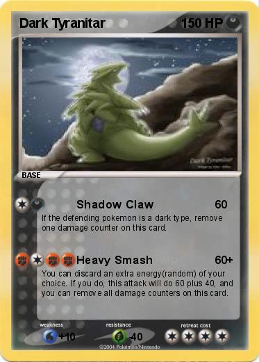Pokemon Dark Tyranitar