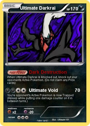 Pokemon Ultimate Darkrai