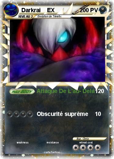 Pokemon Darkrai    EX