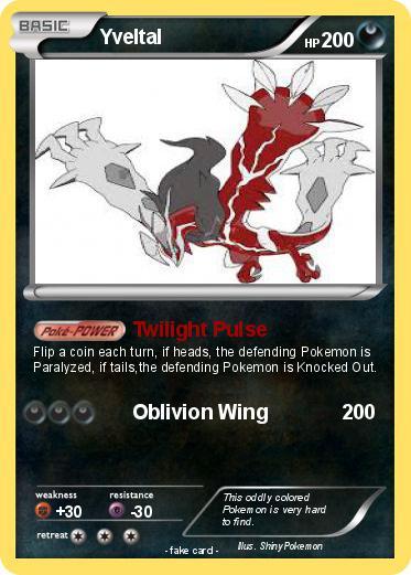 Pokemon Yveltal