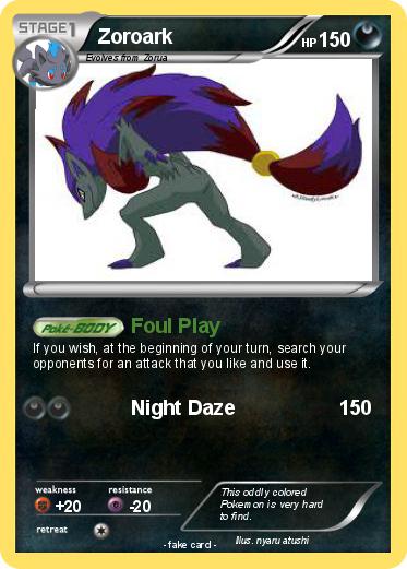 Pokemon Zoroark