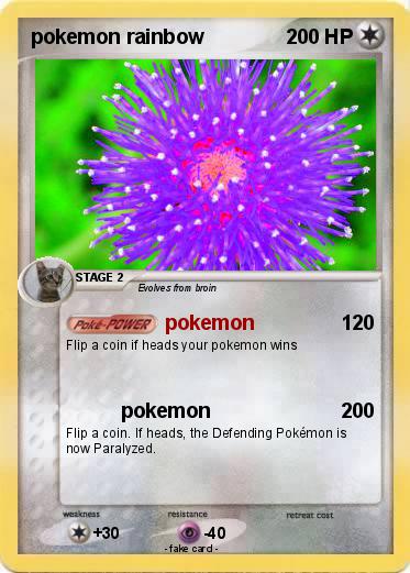 Pokemon pokemon rainbow