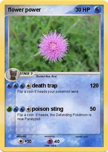 Pokemon flower power